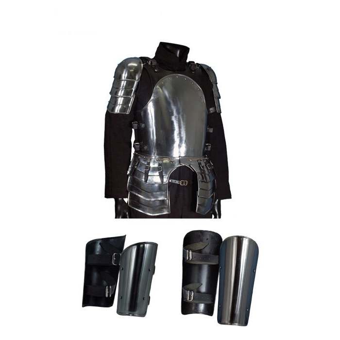 Torso Larp Armor black  - 2