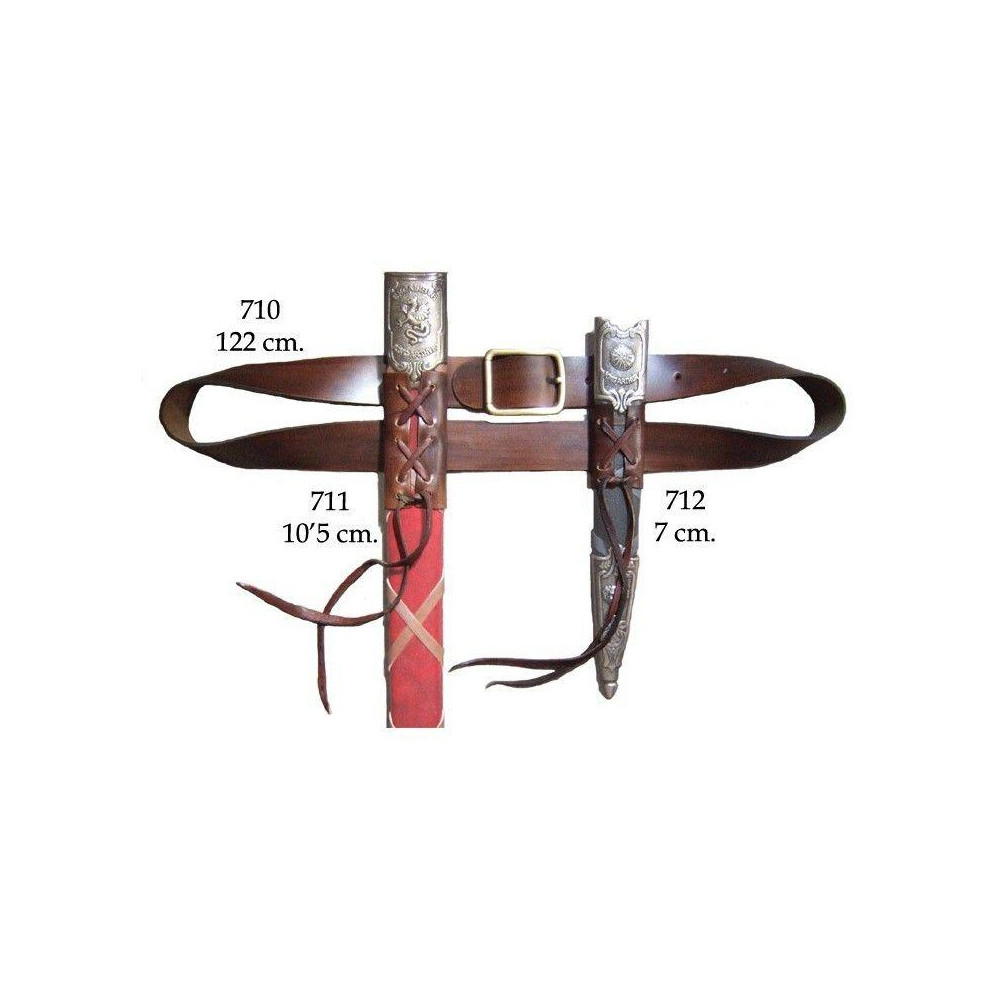 Cinto para espada e punhal  - 1