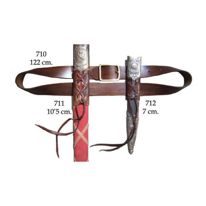 Cinto para espada e punhal  - 1