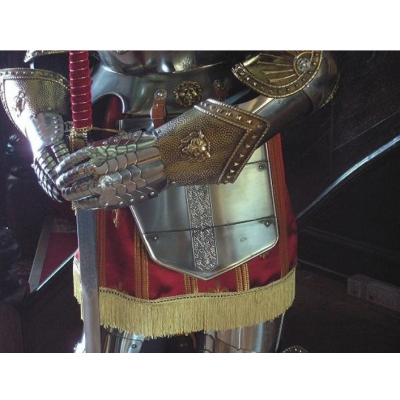 Armadura S. XVI Cincelada 190 cm  - 6