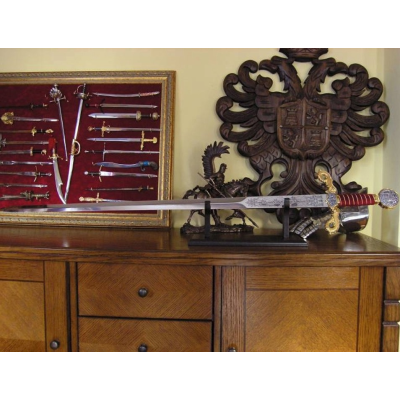 Sword of Christopher Columbus in gold  - 2