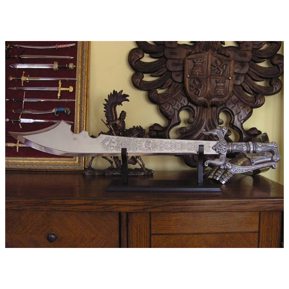 Silver Alfanje Sword  - 5