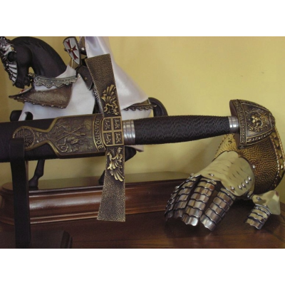Espada Ivanhoe com bainha  - 4