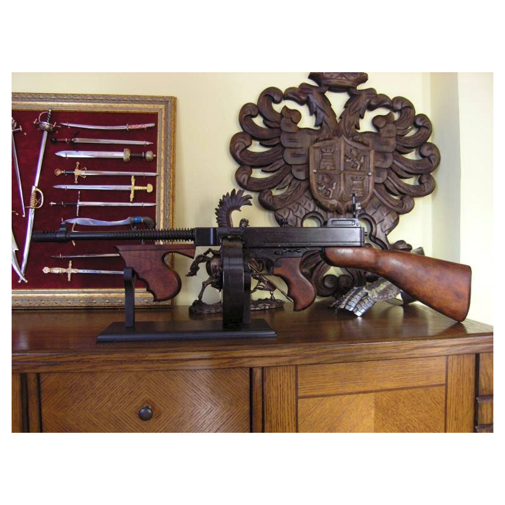 Metralhadora Thompson com cilindro, EUA 1928  - 2