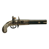 Canons de pistolet d’Angleterre 2, année 1750  - 1