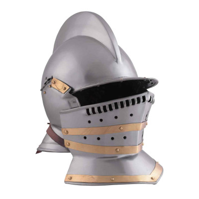 Capacete Burgonet, aço de 1,2 mm  - 1