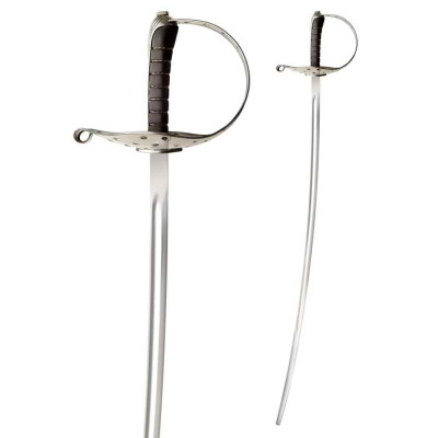 Steel training saber without sheath  - 1