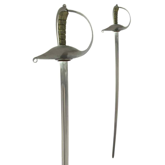 Sabre Huttonde steel training without sheath  - 1