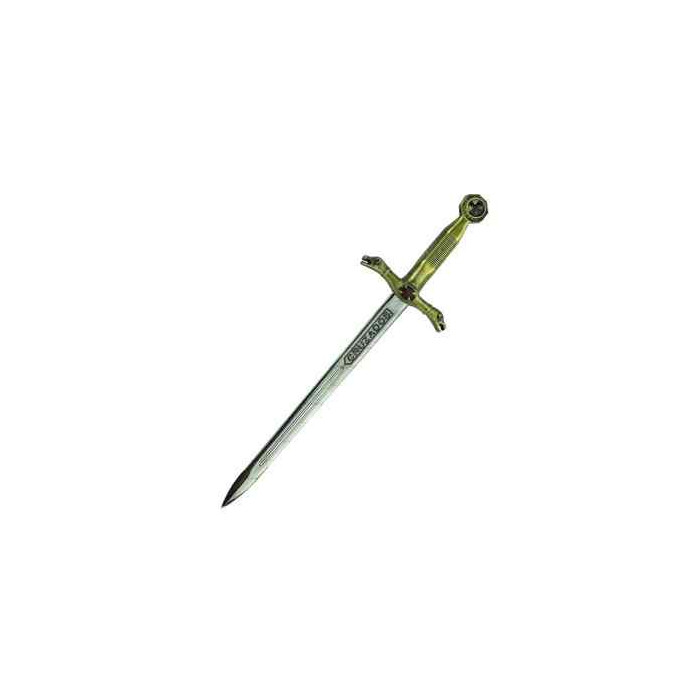 Mini Gold Crossed Sword  - 2