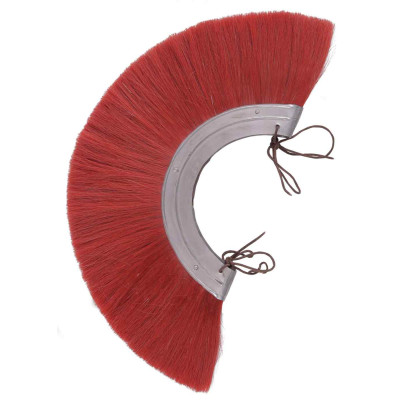 Roman helmet red plume  - 1