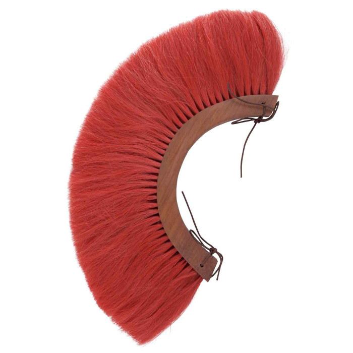 Roman helmet red plume  - 1