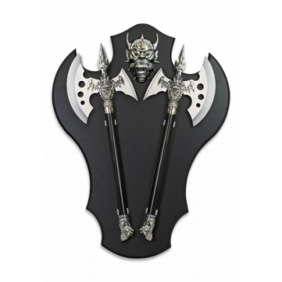 Panóplia com 2 machados  - 2