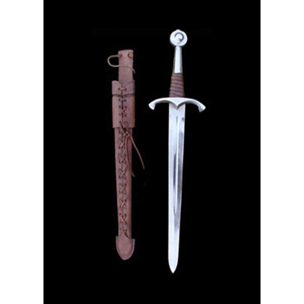 Medieval dagger with sheath  - 7