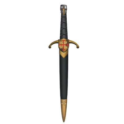 Pugnale templare con guaina  - 2