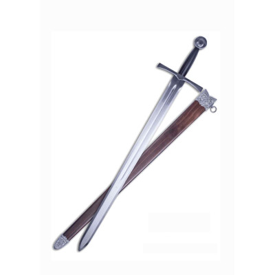 Espada Medieval funcional com bainha  - 1