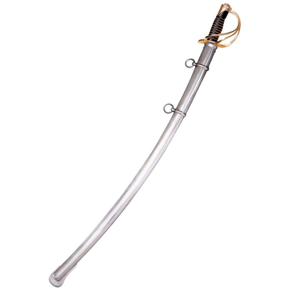 U.S. Heavy Cavalry Sword with Steel Sheath  - 2