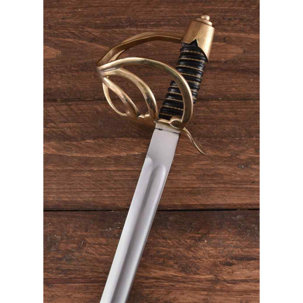 U.S. Heavy Cavalry Sword with Steel Sheath  - 5