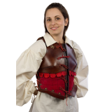 Armure féminine rogue, armure en cuir LARP Armor