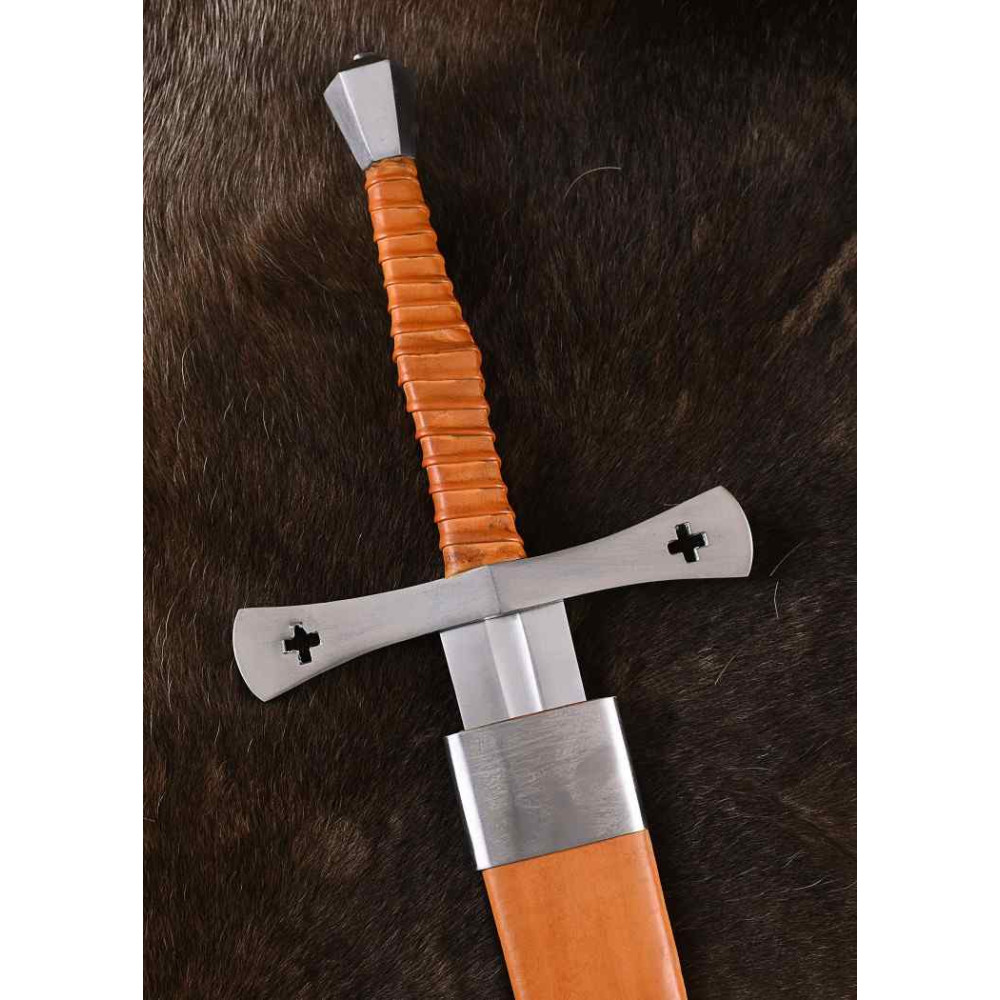 Medieval sword with sheath  - 4