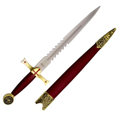 Flaming Daga Templars, gold  - 2