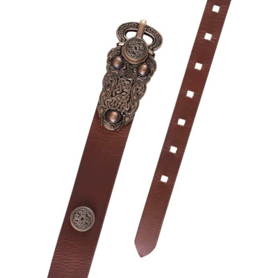 Ceinture en cuir anglo-saxonne Commencement