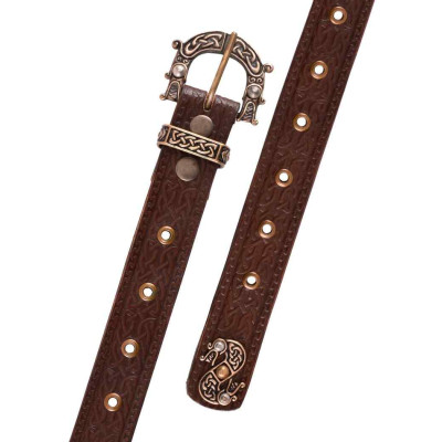 Ceinture en cuir anglo-saxonne  - 1
