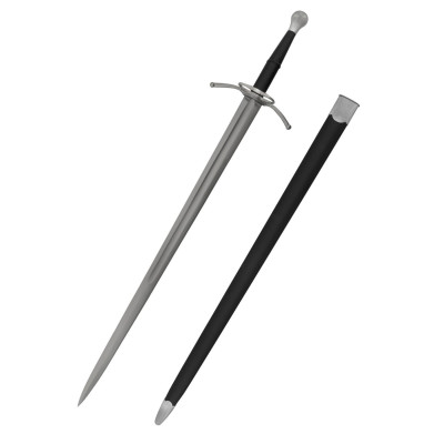 Espada Bastarda funcional com bainha  - 6