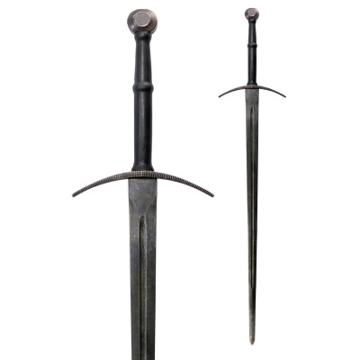 Functional Bastard Sword with Sheath  - 9