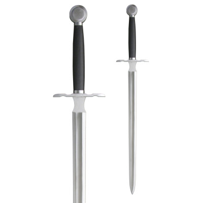 Functional Long Medieval Sword with Sheath  - 1
