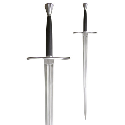 Functional Long Medieval Sword with Sheath  - 3