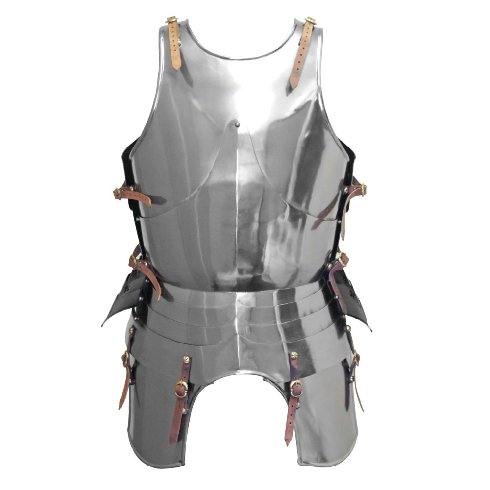 Armadura laminar tipo Birka, acero y cuero Inicio