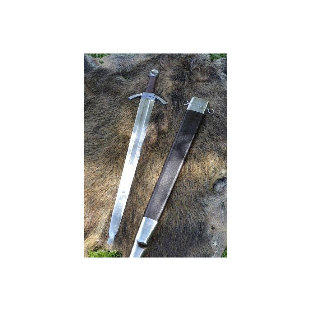 Medieval sword with sheath  - 6