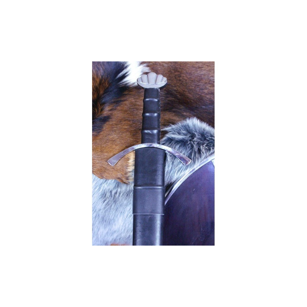 Espada Viking com bainha, Aço Damasco  - 2