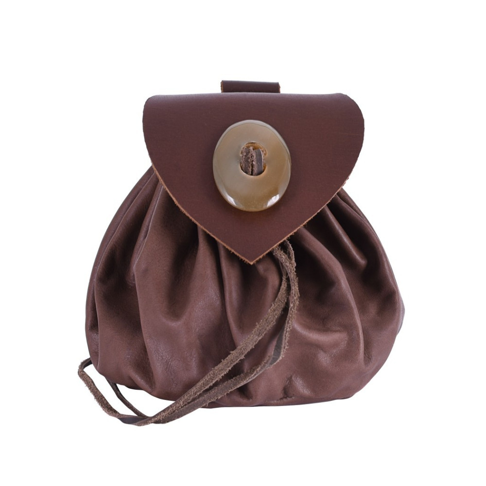 Bolso medieval en cuero Inicio