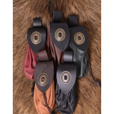 Tasca medievale in pelle  - 10