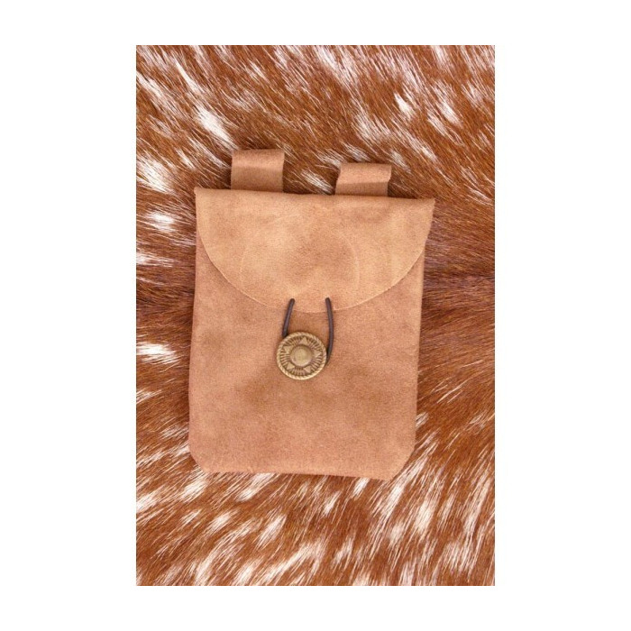 Bolso medieval en cuero Inicio