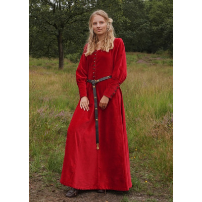 Vestido de mulher Medieval Isabell, verde  - 1