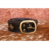 Medieval Templar leather belt  - 4