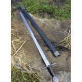 Gothic Long sword sword with sheath  - 1
