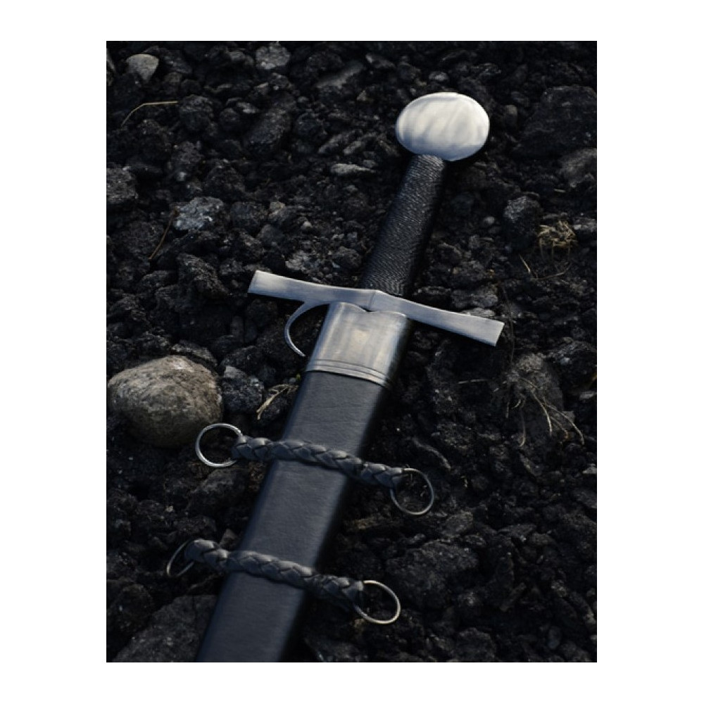 Gothic Long sword sword with sheath  - 2