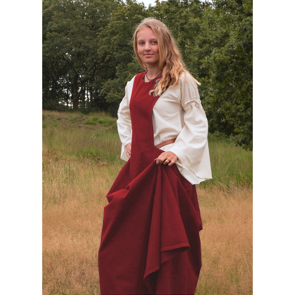 Vestido de mulher Medieval Isabell, preto  - 5