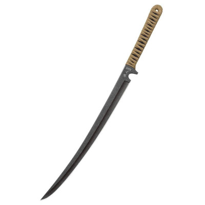 Wakizashi Sword of Combat Ronin Black Tan  - 1