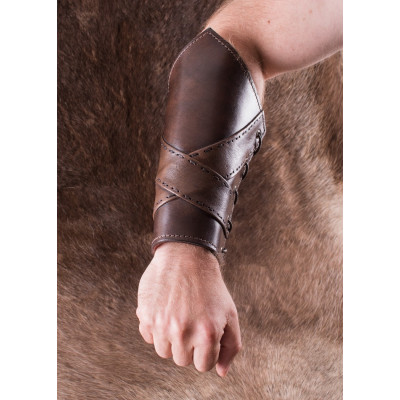 Pinces en cuir rembourrées, paire Commencement