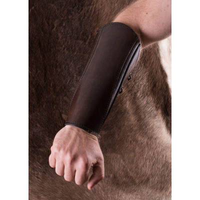 Brazales de cuero acolchado, par  - 6