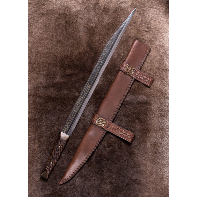 "The Seax of Beagnoth - Oro e argento intarsiato, edizione limitata"  - 4