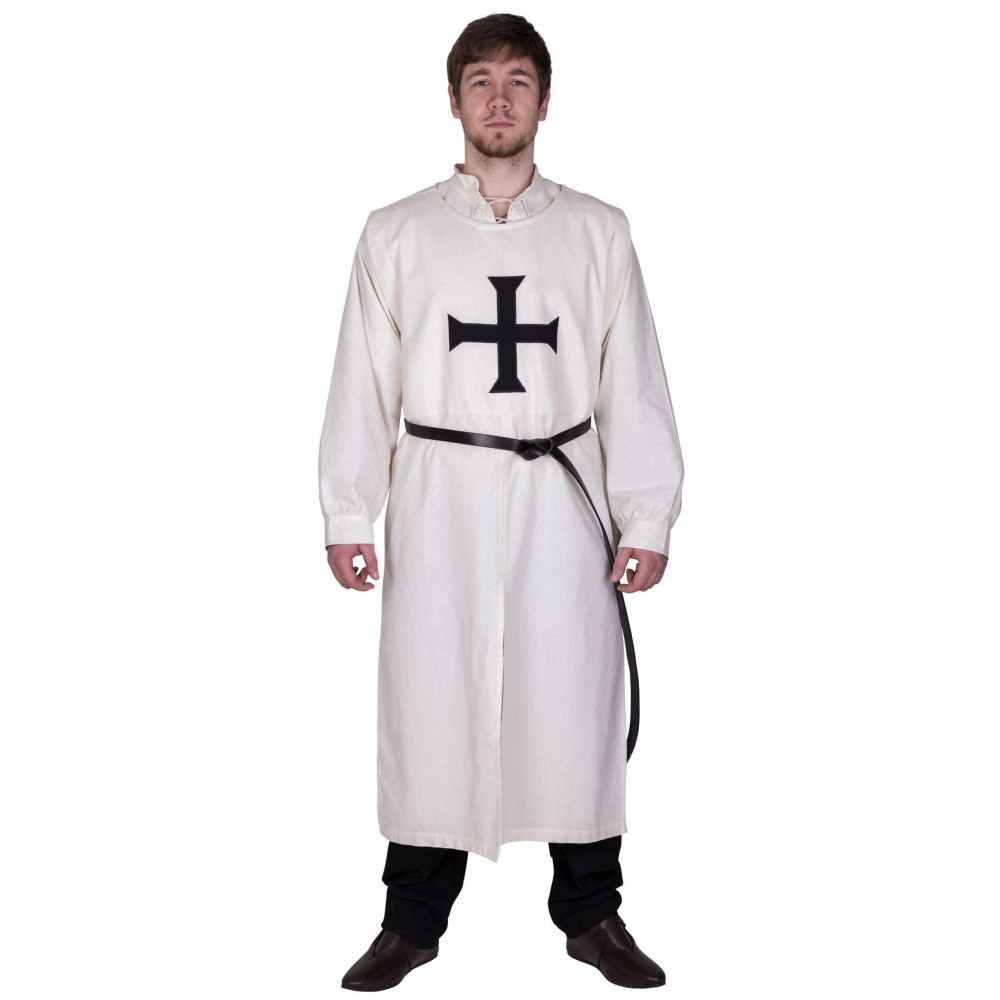Templar Tabardo with black cross  - 1