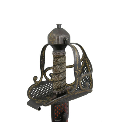 Oliver Cromwell espada con borde  - 6