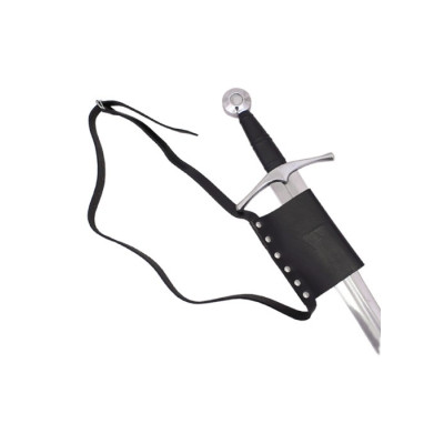 Medieval wide sword belt - left-handed version  - 1