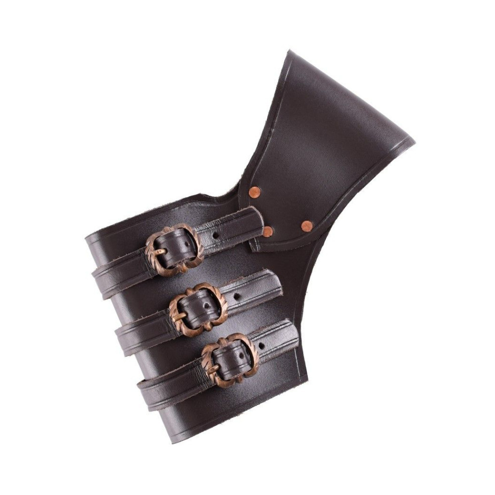 Porte-épée double GN, cuir Commencement