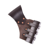 Porte-épée double GN, cuir Commencement